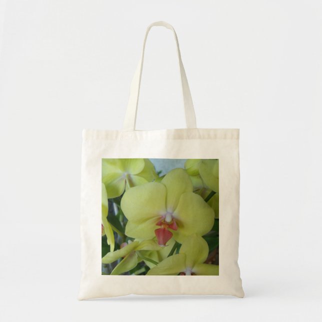 Bolsa Tote Orquídeas amarelas (Frente)