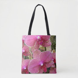 Bolsa Tote Orquídeas da Phalaenopse Espetada, Rosa, Floral