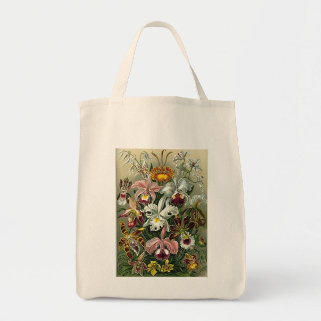 Bolsa Tote Orquídeas Haeckel (Frente)