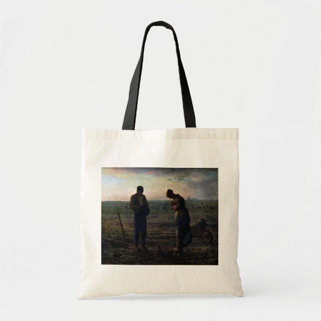 Bolsa Tote Os Angelus, Jean-Francois Millet, 1857-1859 (Frente)