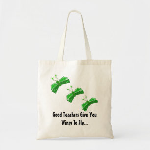 Bolsa Tote Os bons professores dão-lhe as asas…
