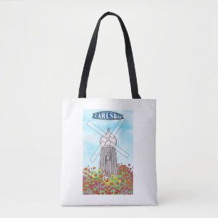 Bolsa Tote Os Campos de Flores de Carlsbad Califórnia