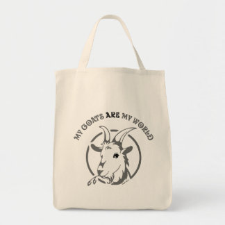Bolsa Tote OS CAPRINOS SÃO O MEU MUNDO | por TotallyGoatally™