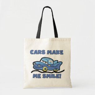 Bolsa Tote Os carros fazem-me t-shirt e presentes do sorriso