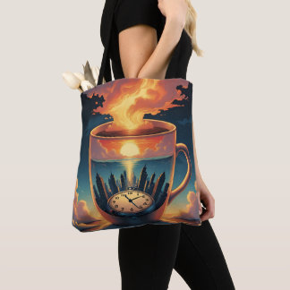 Bolsa Tote os cintos e a poluição na cidade