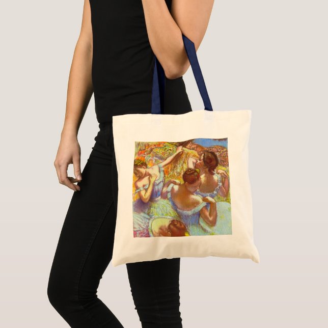 Bolsa Tote Os Dançarinos Azuis de Edgar Degas (Frente (produto))