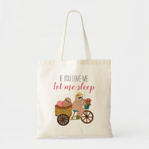Bolsa Tote Os desenhos animados bonitos da preguiça se voc