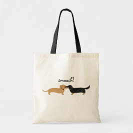 Bolsa Tote Os desenhos animados bonitos do Dachshund do