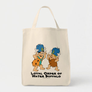 Bolsa Tote Os Flintstones Buffaroas de Água Fred e Barney