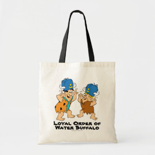 Bolsa Tote Os Flintstones Fred & búfalos de água da