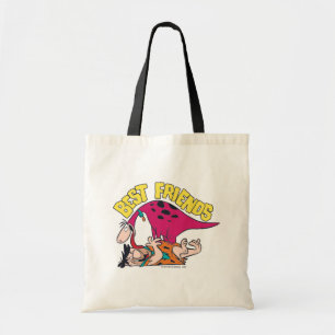 Bolsa Tote Os Flintstones   Fred & Dino - Melhores Amigos