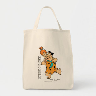 Bolsa Tote Os Flintstones   Fred & Pebbles Flintstone