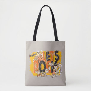 Bolsa Tote Os Flintstones Todo mundo Vamos Rock
