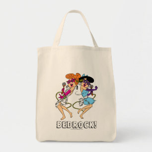 Bolsa Tote Os Flintstones Wilma & estrelas do rock de Betty