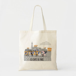 Bolsa Tote Os gatos do saco de compras de Paris