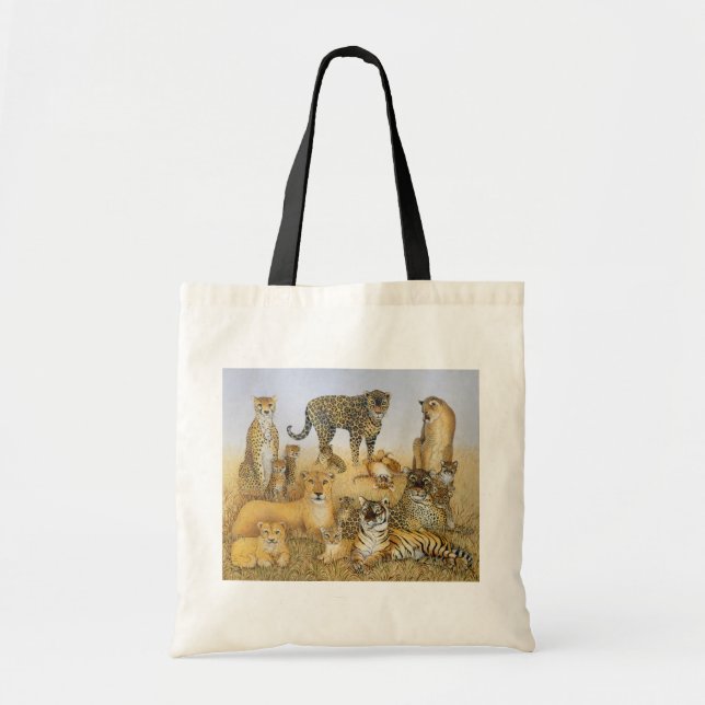 Bolsa Tote Os gatos grandes (Frente)