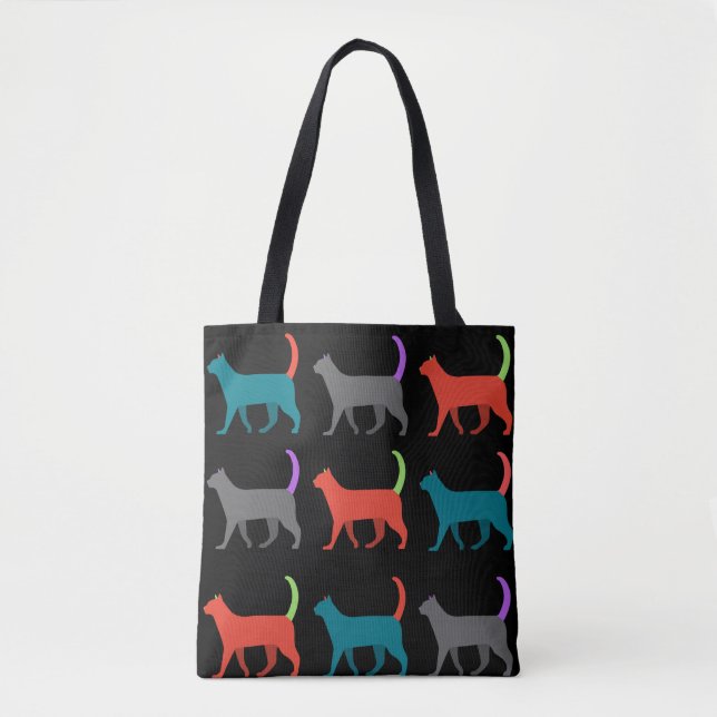 Bolsa Tote Os gatos na bolsa! (Frente)