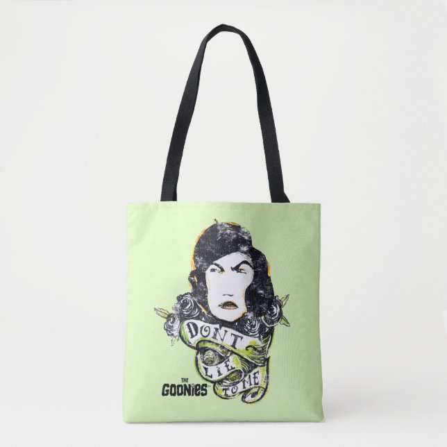 Bolsa Tote Os Goonies Mama Fratelli "Não minta para mim" (Frente)