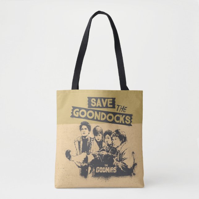 Bolsa Tote Os Goonies "Salvem As Docks" (Frente)