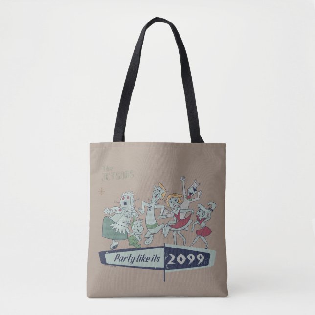 Bolsa Tote Os Jetsons | Festa como está em 2099 (Frente)