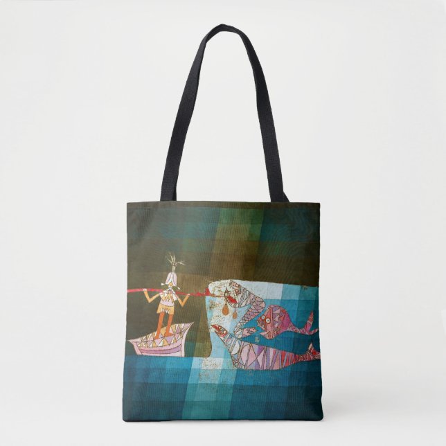 Bolsa Tote Os Marinheiros, Paul Klee (Frente)
