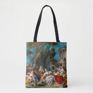 Bolsa Tote Os Passarinheiros por Francois Boucher