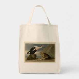 Bolsa Tote Os Pássaros da América do Rei Pato (Rei Eider) Aud