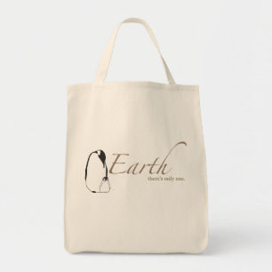 Bolsa Tote Os pinguins salvar a terra