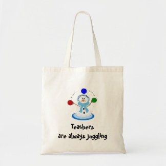 Bolsa Tote Os professores estão sempre fazendo malabarismos