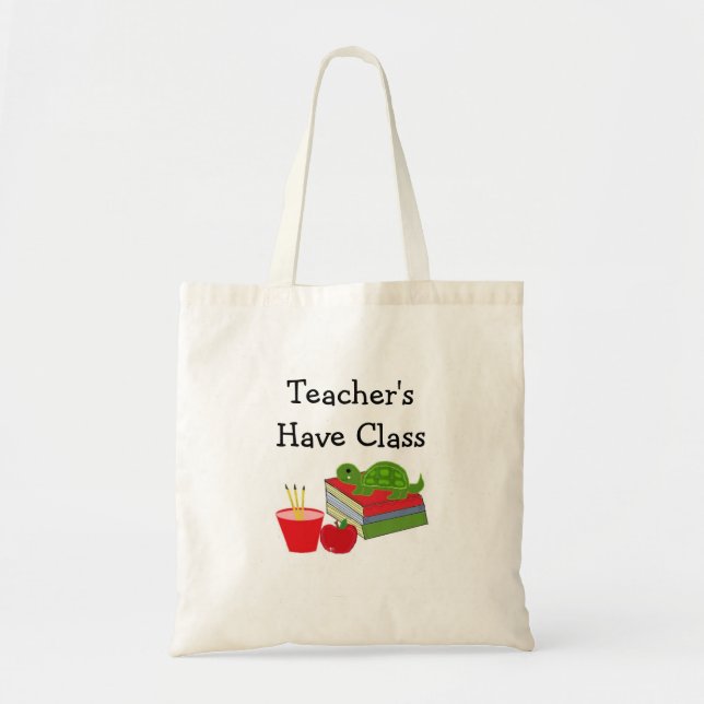 Bolsa Tote Os Professores Têm Classe (Frente)
