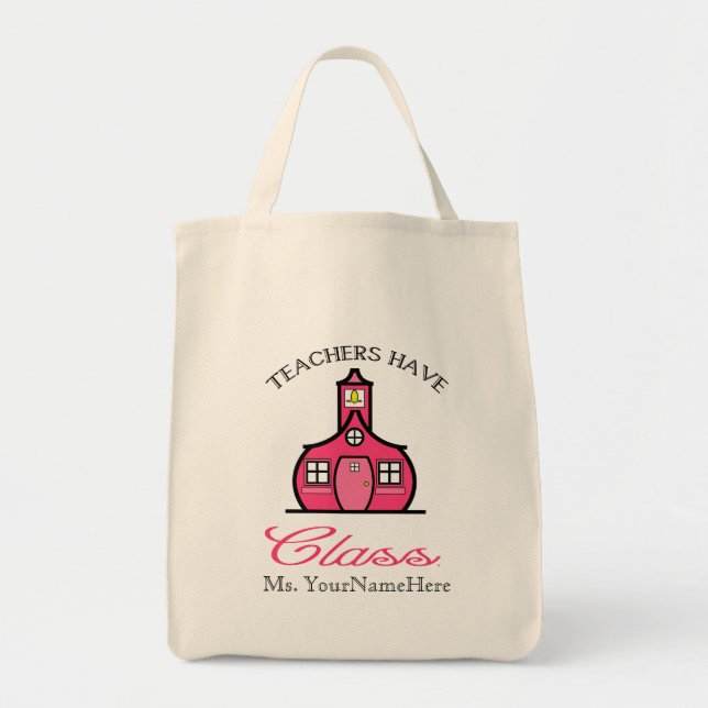 Bolsa Tote Os professores têm o saco da classe (Frente)
