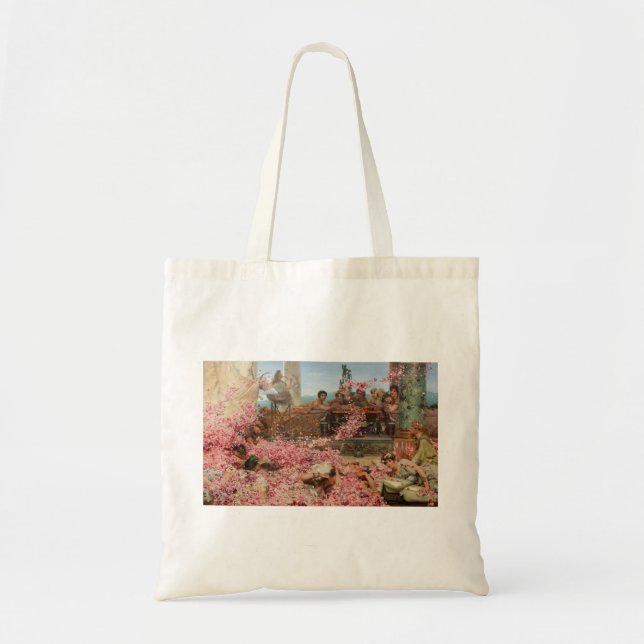 Bolsa Tote Os Rosas de Heliogabalus (antigo luxo romano) (Frente)