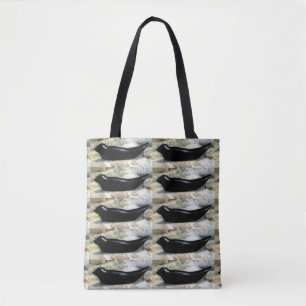 Bolsa Tote os selos de porto encalharam o design
