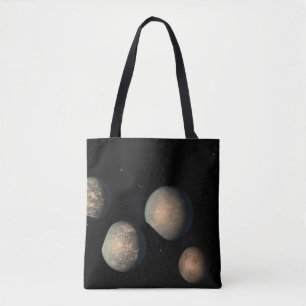Bolsa Tote Os Sete Planetas Terrestres De Trapist-1