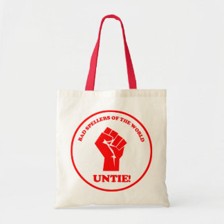 Bolsa Tote Os spellers maus do mundo unem o selo