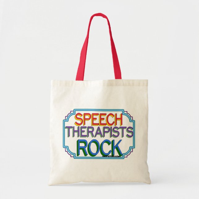 Bolsa Tote Os Terapistas de Voz Rock (Frente)
