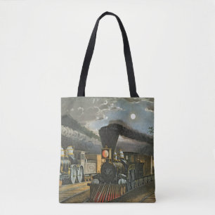 Bolsa Tote Os trens expressos do relâmpago, 1863