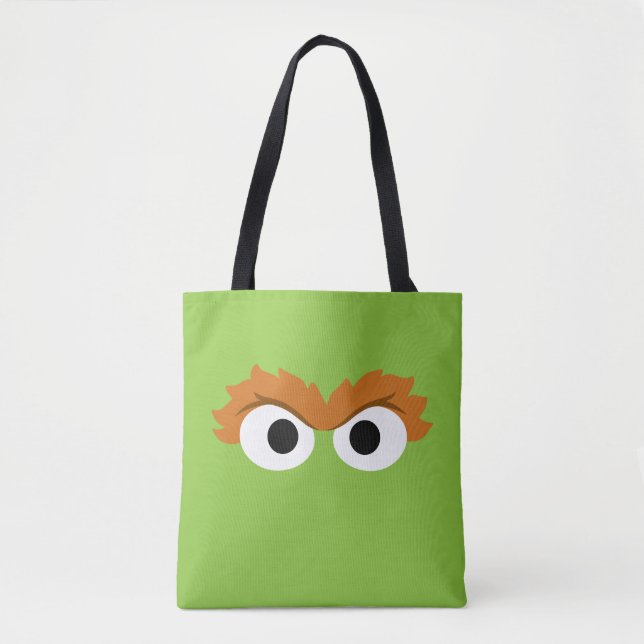 Bolsa Tote Oscar, o grande rosto do Grouch (Frente)