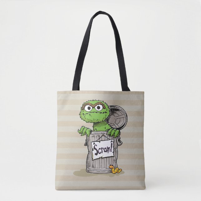 Bolsa Tote Oscar, o Grouch Scram (Frente)