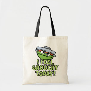 Bolsa Tote Oscar, o Grouch   Sinto-Me Agitada Hoje!