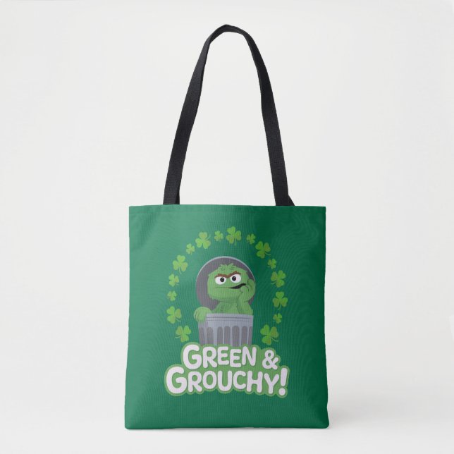 Bolsa Tote Oscar | Verde e Grosso! (Frente)