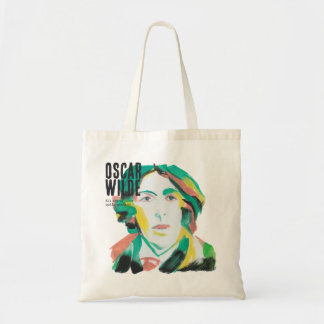 Bolsa Tote Oscar Wilde Retrato com texto personalizado | Book