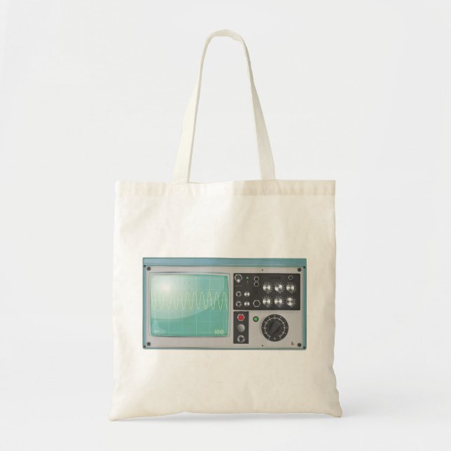 Bolsa Tote Oscilloscópio (Frente)