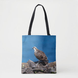 Bolsa Tote Osprey nas rochas