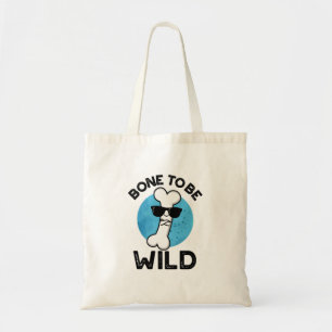 Bolsa Tote Osso para ser um trocadilho de anatomia gentil