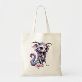 Bolsa Tote Ossos ao Luar – Guardião dos Sonhos Esquecidos.