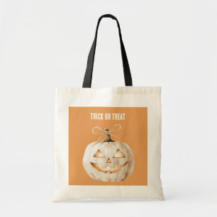 Bolsa Tote Ossos de Abóbora Laranja