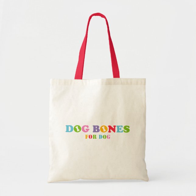 Bolsa Tote Ossos do Cão para Cão (Frente)