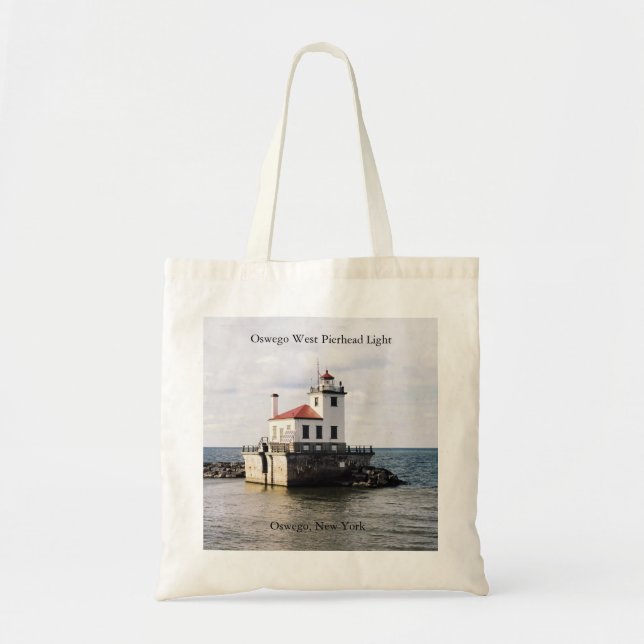 Bolsa Tote Oswego West Pierhead Saco de toques leves (Frente)