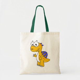 Bolsa Tote Ótima Ilustração De Um Espinossauro. 2